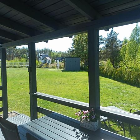 Domek Na Kaszubach, Borowy Mlyn, Jezioro Gwiazda, Sauna, 3 Exteriör bild