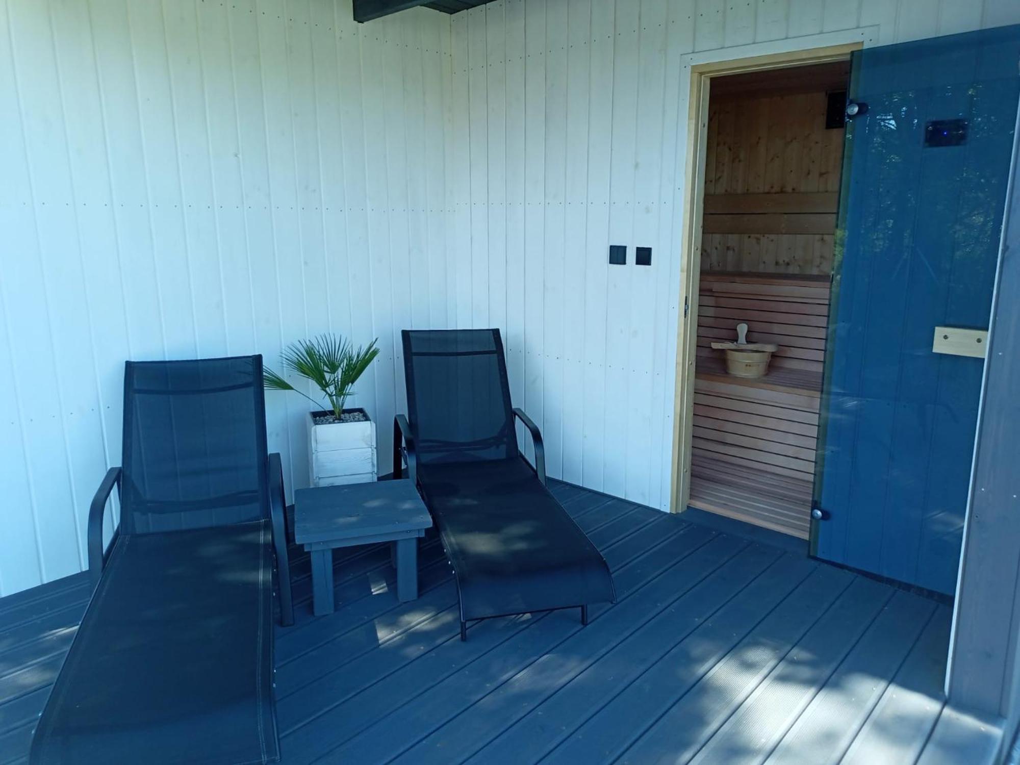 Domek Na Kaszubach, Borowy Mlyn, Jezioro Gwiazda, Sauna, 3 Exteriör bild